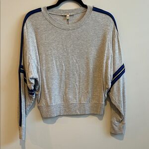 Express Heather Gray Crewneck Top